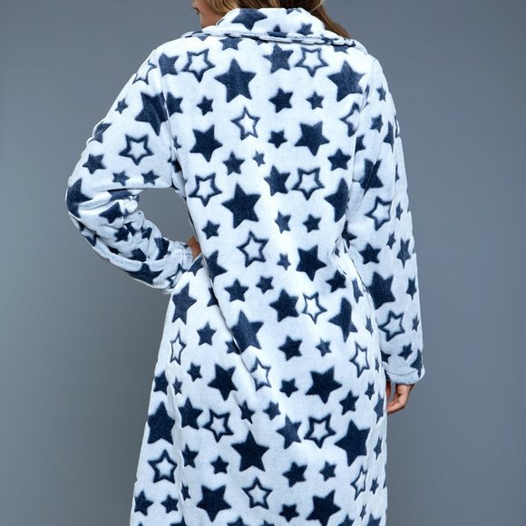 BeWicked Fleece Starry Robe - Picture 3 of 4